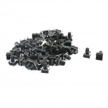25Pcs Momentary Tact Tactile Push Button Switch 12x12x8mm 4-pin DIP