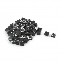 55Pcs Momentary Tact Tactile Push Button Switch 6x6x4.3mm 4-pin SMD