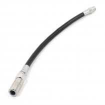 Hand Operated Whip Flexible Grease Gun Hose 4500 PSI 1/8 NPT 10.5" Long