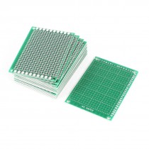 15pcs 5cm x 7cm FR-4 One Side Prototype Tinned PCB Print Circuit Universal Board