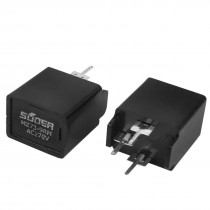2 PCS 3 Terminals 9 Ohm AC 270V Thermistor Degaussing Resistor MZ73-9RM