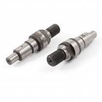 2 Pcs Angle Grinder Replacement 9.5mm 1/8PT Thread Axle Shaft for Hitachi 100
