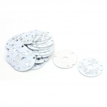 20 PCS 46mm Dia Plate Aluminum PCB Circuit Board for 3 x 1W/3W LED in Series