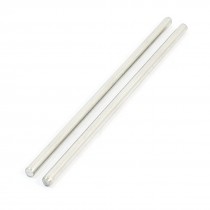 2Pcs 2.5mm Dia DIY Model Stainless Steel Circular Round Rod Bar 2.8" Long
