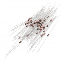 55Pcs 1N5228 3.9V 1/2W Glass Sealed Case Axial Leads Zener Diodes