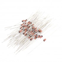 55Pcs 1N4731 4.3V 1W Glass Sealed Case Axial Leads Zener Diodes