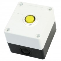 24V 15mm Dia Yellow Signal Indicator Light Lamp Control Station Box