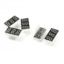 5pcs Common Cathode DIP 11Pin 3 Bit Blue LED Numeric Digital Tube 21x11mm