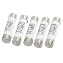 5 Pcs 10 x 38mm 500V 32A Electrical Cylindrical Fuse Links R015-32
