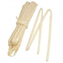 10 Pcs 6mm Flexible Fiberglass PVC Insulating Sleeve Pipe 36.6"