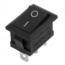 AC 6A/250V 10A/125V 3 Pin Terminals ON-ON SPDT Boat Rocker Switch