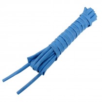 2M 6.6 Ft Long 2mm Dia. Blue Polyolefin Heat Shrinkable Tube
