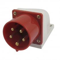 AC 220-380V/240-415V 32A 3P+E+N IEC309-2 Panel Mount Industrial Plug Teinb