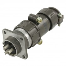 Jack Contact Type 3 Pins Straight Non-screen Electric Circular Connector