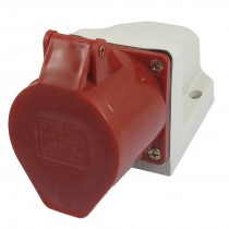 AC 220-380V/240-415V 32A 3P+E+N IEC309-2 Panel Mount Industrial Socket Qfhgu