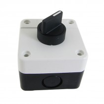 Rotary 2 Positions Handle NO Push Button Switch Control Station