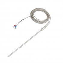 K Type 185mm x 5mm Temperature Controller Earth Thermocouple Probe 5M