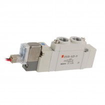 2 Position Double Action 5 Ports Solenoid Valve DC 24V BDGDJ