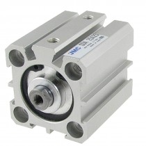 Double Action 25mm Bore 25mm Stroke Pneumatic Thin Cylinder