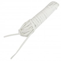 Ratio 2:1 3.5mm Dia White Polyolefin Heat Shrinkable Tube 8M Long