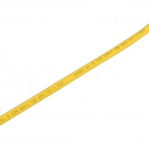5mm Diameter Ratio 2:1 Heat Shrinking Shrinkable Tube Yellow 8M Long