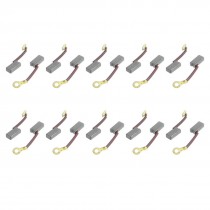 10 Pcs Electric Drill Motor Carbon Brushes 15/32" x 15/64" x 5/32"