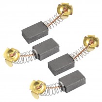4 Pcs DC Electric Motor 25/64" x 15/32" x 19/32" Carbon Brushes