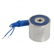 DC 24V 0.1A 18kgf Force Sucked Type Round Solenoid Electromagnet