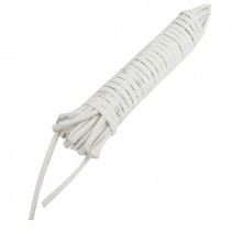 Ratio 2.5mm Dia White Polyolefin Heat Shrinkable Tube 8M 26.2Ft