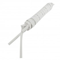 2M 6.6 Ft Long 2mm Dia. White Polyolefin Heat Shrinkable Tube