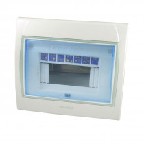 White Plastic Cuboid 5-7 Position Power Distribution Box Guard Cover