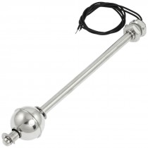 Vertical Liquid Water Level Sensor Stainless Steel Floating Switch 8"