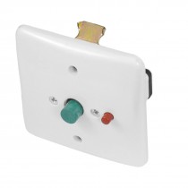 Red Green Button Locking Overload Protection Pushbutton Switch AC 380V 20A