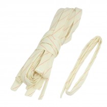 10 Pcs 10mm Flexible Fiberglass PVC Insulating Sleeve Pipe 34.2"