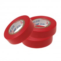 Red PVC Plastic Professional Electrical Adhesive Tape