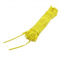 10M 32.8 Ft Long 1mm Dia. Yellow Polyolefin Heat Shrinkable Tube