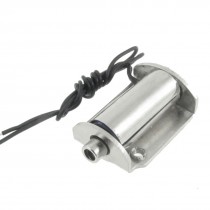 New DC 6V 0.35A 3.5mm Stroke 0.006Kg Force Push Type Solenoid