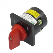 AC 380V 10A Latching 4 Terminals I-0-I 4KW Cam Combination Changeover Switch