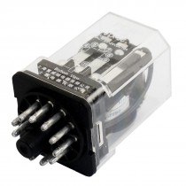 11 Pins 3PDT JTX-3C DC 12V Coil AC 220V/7.5A DC 24V/10A Power Relay