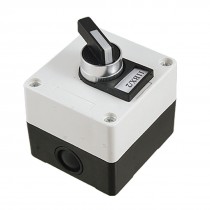 Long Handle 2 Position Rotary Switch Rectangle Station