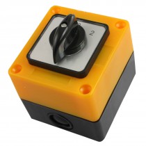 Ui 440V Ith 10A Rotary Selector 3 Positions Cam Changeover Switch