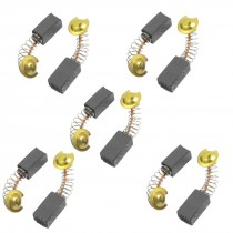 Electric Drill Replacement 17/32" x 19/64" x 1/4" Carbon Brushes 10 Pcs