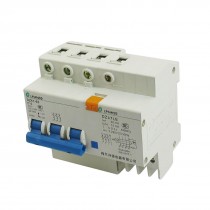 DZ47-63 DZ47LE 10A 400VAC 6000A 3 Pole Mini ELCB Earth Leakage Circuit Breaker