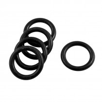 32mm x 23mm x 4.6mm Mechanical Flexible Rubber O Ring Oil Seal Gaskets 5 Pcs