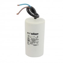CBB60A-1 AC 450V 50/60Hz 50uF Polypropylene Film Motor Run Capacitor