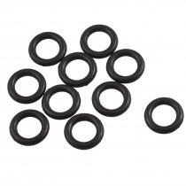 10 Pcs 16mm x 3.1mm x 10mm Mechanical Rubber O Ring Oil Seal Gaskets