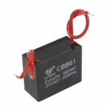 CBB61 AC 450V 2uF Air Conditioner Electric Fan Run Capacitor