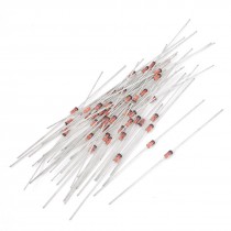 55Pcs 1N5231 5.1V 1/2W Glass Sealed Case Axial Leads Zener Diodes