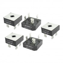 3000V 10A Metal Case Single Phase Diode Bridge Rectifier 5 Pcs