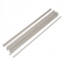 10 Pcs RC Airplane Model Part Stainless Steel Round Rods Axles Bars 3mm x 170mm